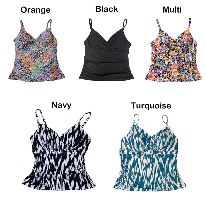 Anne Cole Limited Edition UPF 50+ Women's Tankini Top
