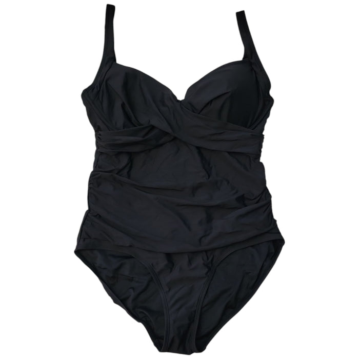 Anne Cole Limited Edition Drape Front One-Piece Swimsuit