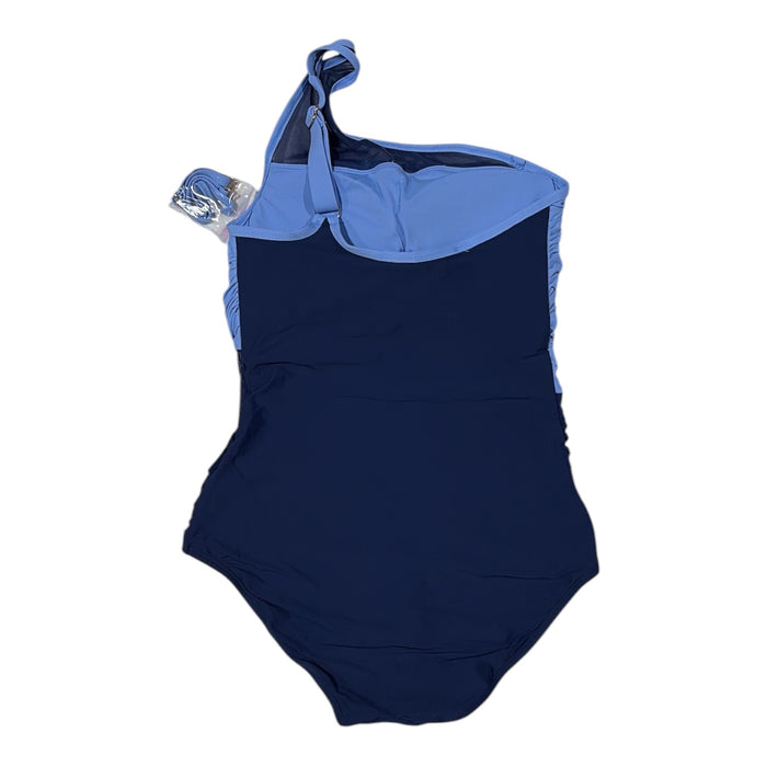 Anne Cole Limited Edition Women's Asymetrical One Piece Swimsuit