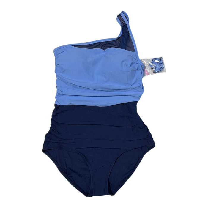 Anne Cole Limited Edition Women's Asymetrical One Piece Swimsuit