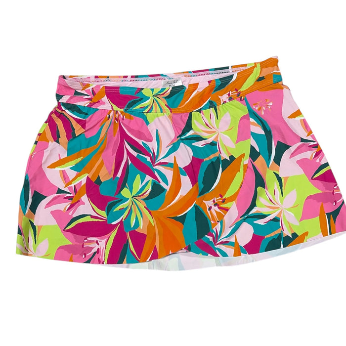 Anne Cole Limited Edition Women's Mid-Rise UPF 50 Swim Skirt