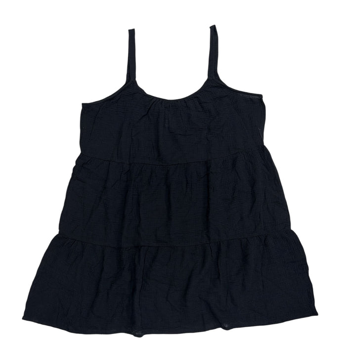 Anne Cole Women's Breathable 100% Cotton Gauze Ruffle Dress Cover Up