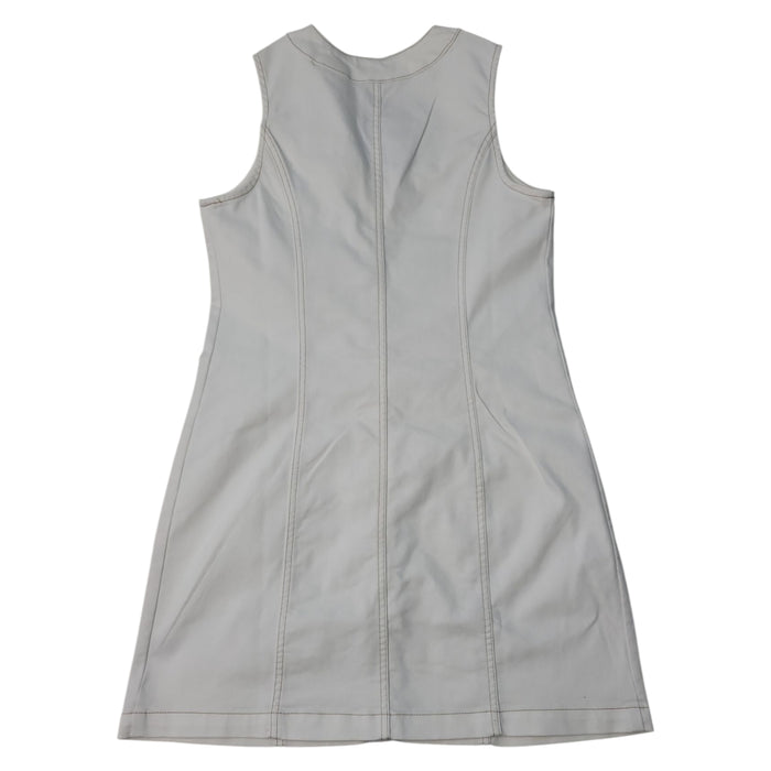 Frye Women's Sleeveless Stretch Denim V-Neck Mini Dress