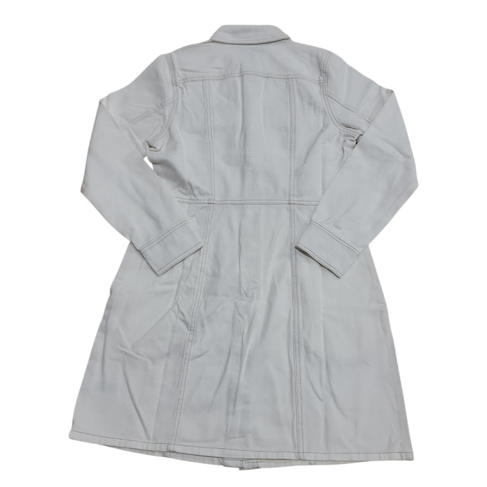 Frye Women's 100% Cotton Form Fitting Buttons Pockets Mini Denim Dress