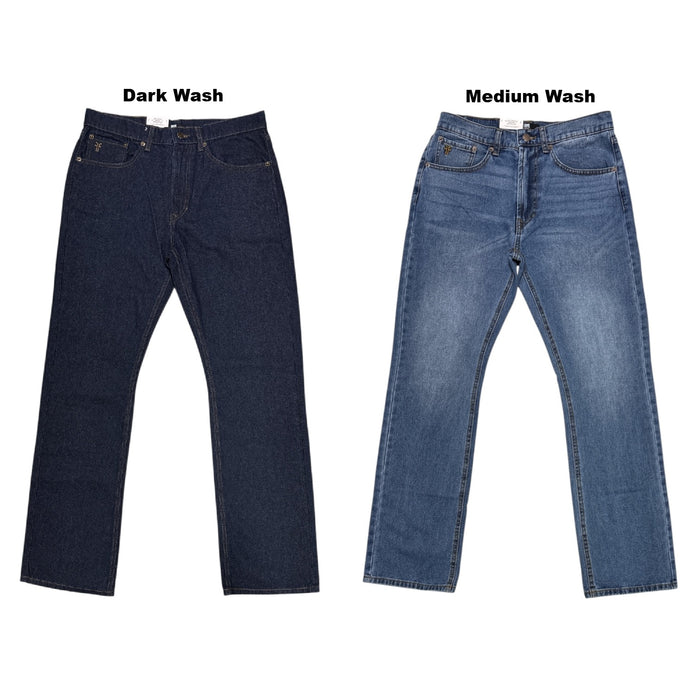 Frye Men's Slim Bootcut 5-Pocket 100% Cotton Denim Jeans