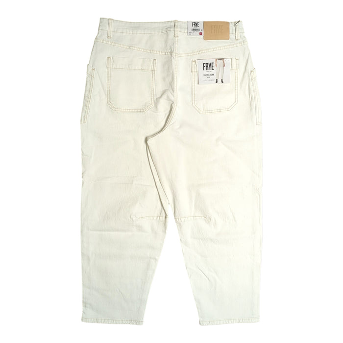 Frye Women's Vintage Inspired 5-Pocket Button Fly Barrel Jean