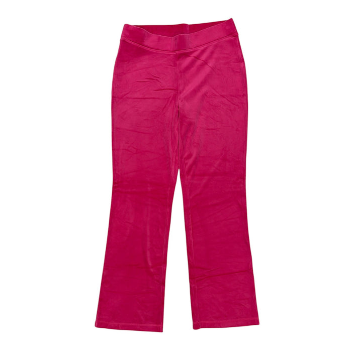 Juicy Couture Women's Midweight Iconic Rhinestone Logo Velour Pant