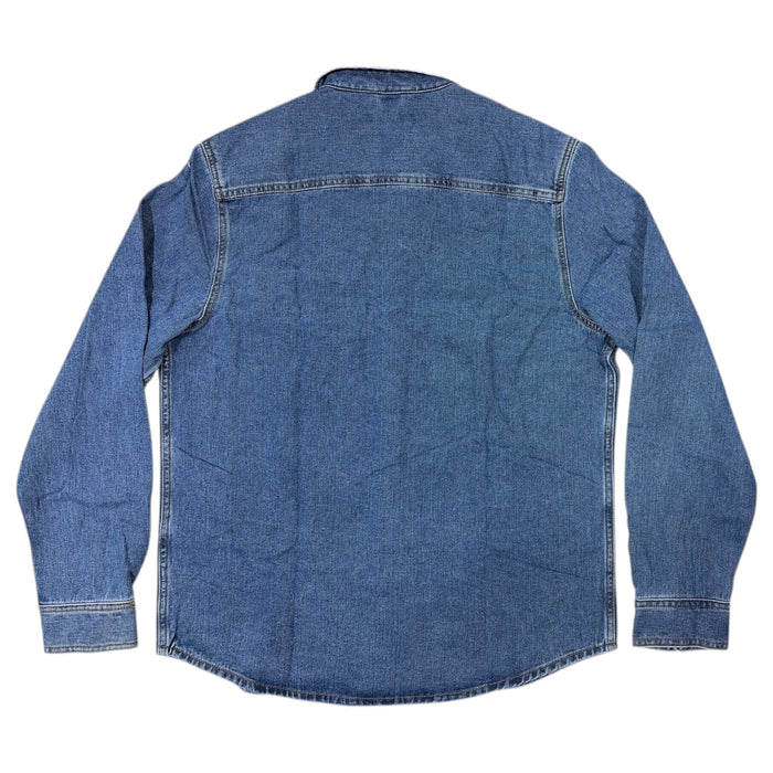 Frye Men's Relaxed Fit Dual Chest Pocketed Denim Barn Shacket