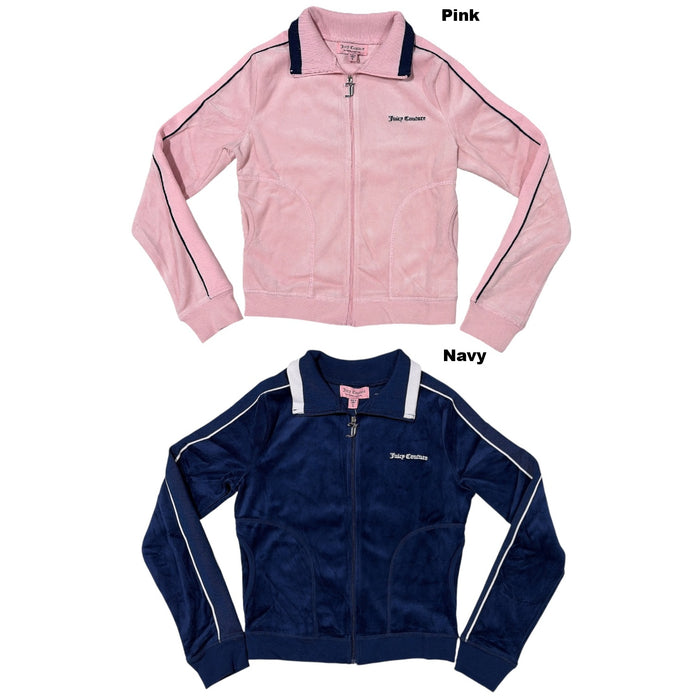 Juicy Couture Women's Cotton Velour Pickleball Jacket