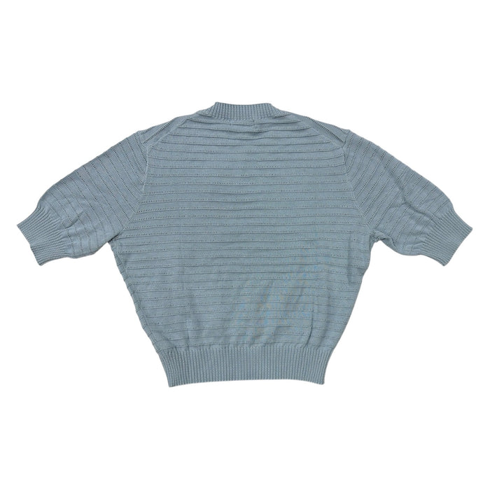 Frye Women's Loose Fit Lightweight 100% Cotton Short Sleeve Sweater