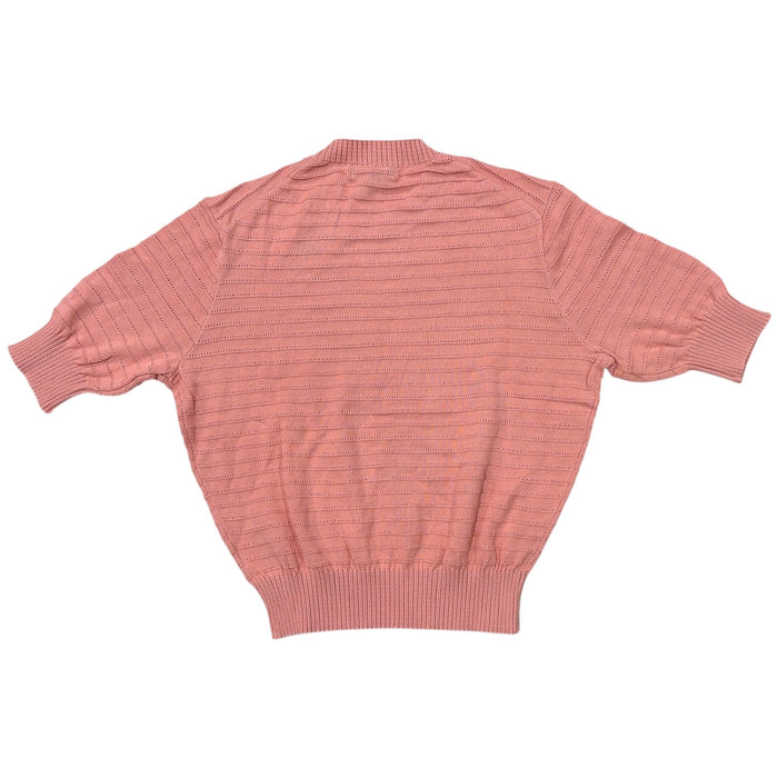 Frye Women's Loose Fit Lightweight 100% Cotton Short Sleeve Sweater