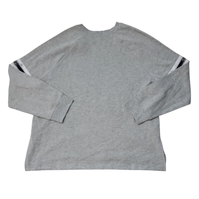 MLB Women's Embroidered Team Logo Long Sleeve Pullover