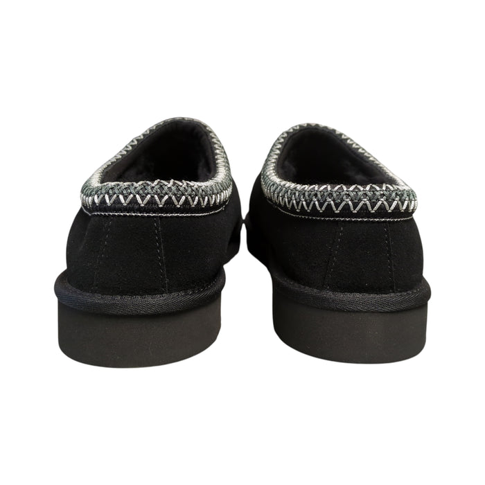 UGG Women's Tasman II Lightweight Sheepskin Lined Slipper (Black, 7)
