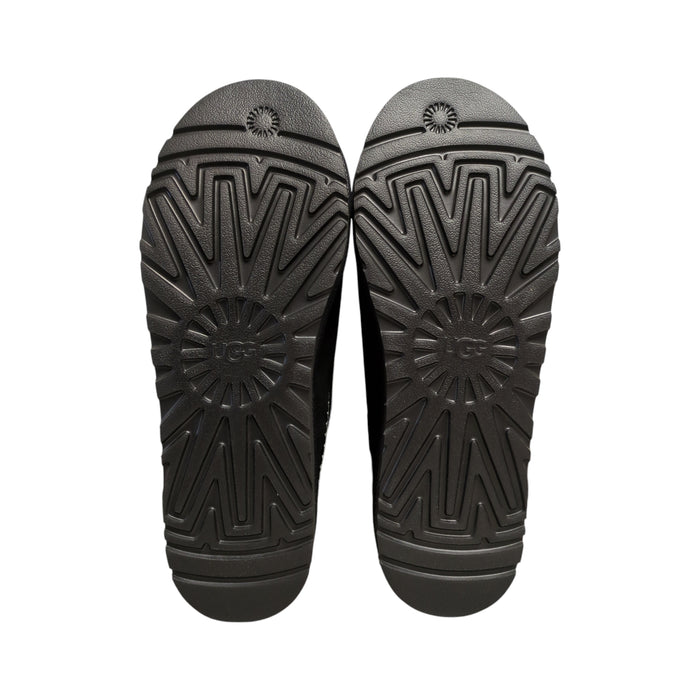 UGG Women's Tasman II Lightweight Sheepskin Lined Slipper (Black, 7)