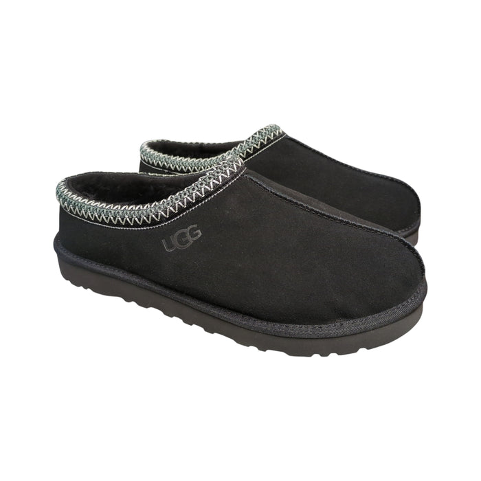 UGG Women's Tasman II Lightweight Sheepskin Lined Slipper (Black, 7)