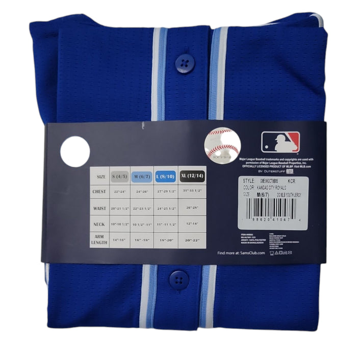 MLB Officially Licensed Youth Logo Button Down Jersey