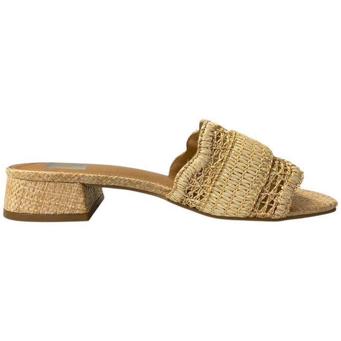 DV by Dolce Vita Women's Raffia Slip-On Sandal