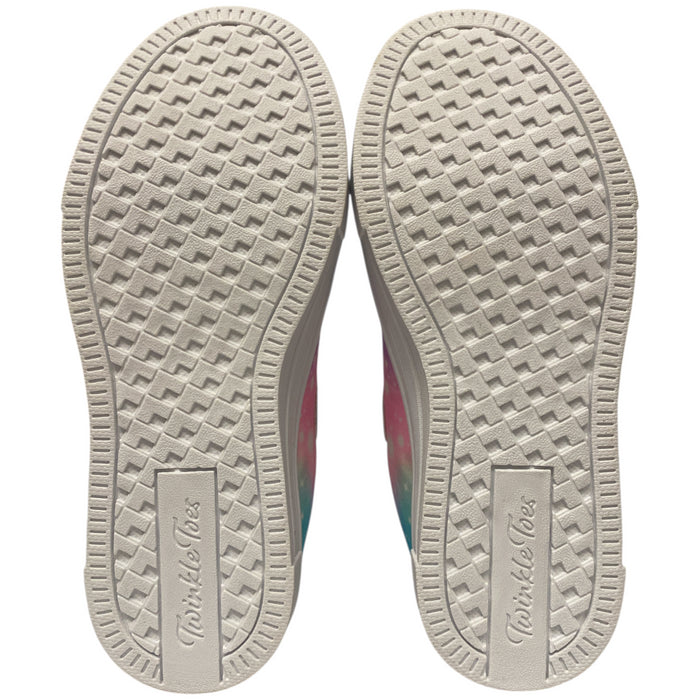 Skechers Girls Twinkle Toes Light-Up Hook & Loop Strap Sneaker