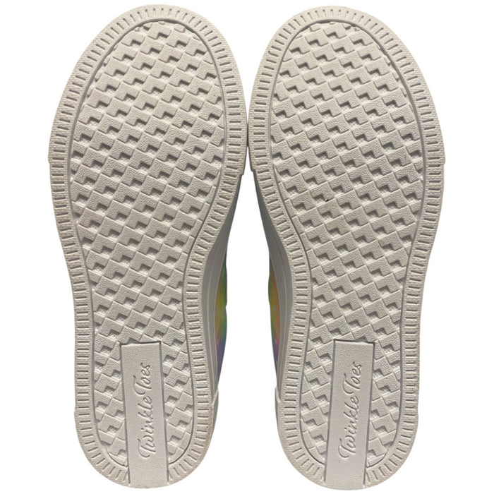 Skechers Girls Twinkle Toes Light-Up Hook & Loop Strap Sneaker