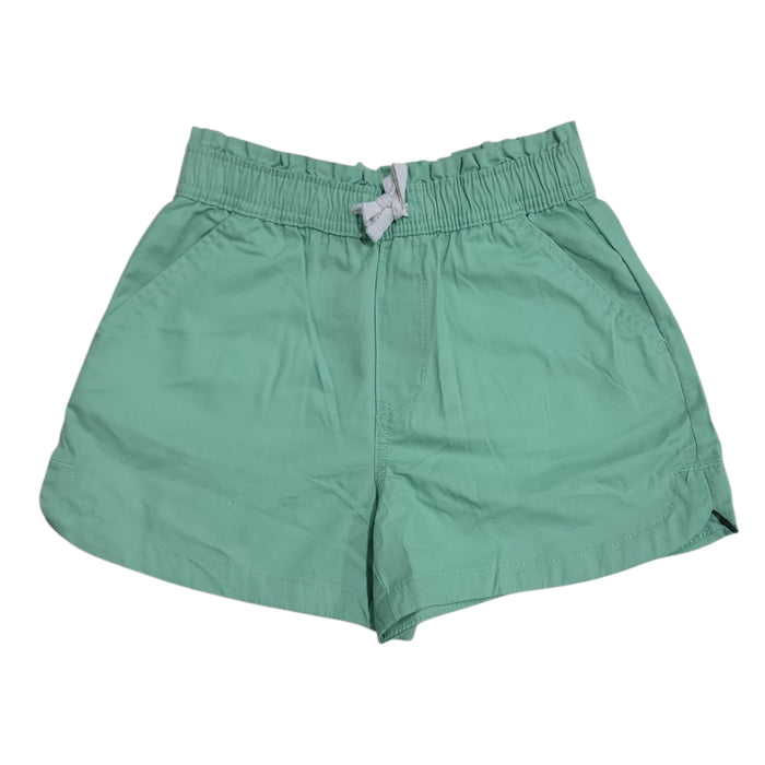 Gap Kids Girl's Pull-On Cotton Short, Drawstring Paper Bag Waist, Dolphin Hem