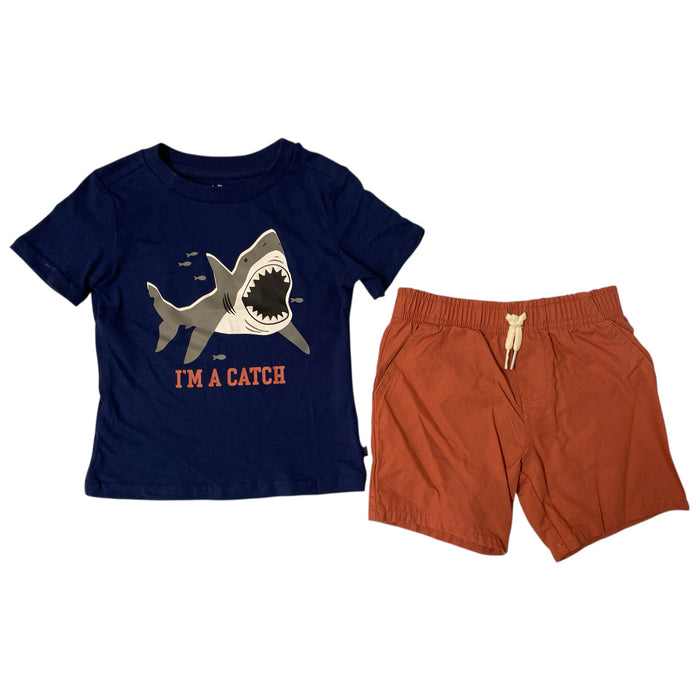 Gap Kids Toddler Boys 2-Piece Short & Graphic T-Shirt Set