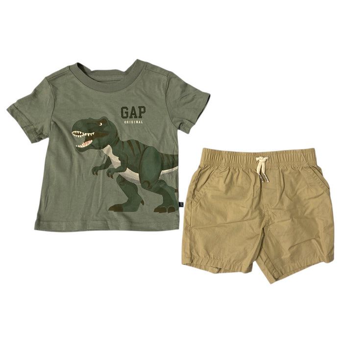 Gap Kids Toddler Boys 2-Piece Short & Graphic T-Shirt Set