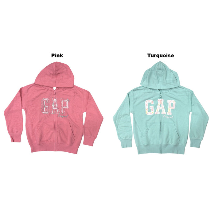 Gap Girls Classic French Terry Relaxed Fit Zull Zip Sweatshirt