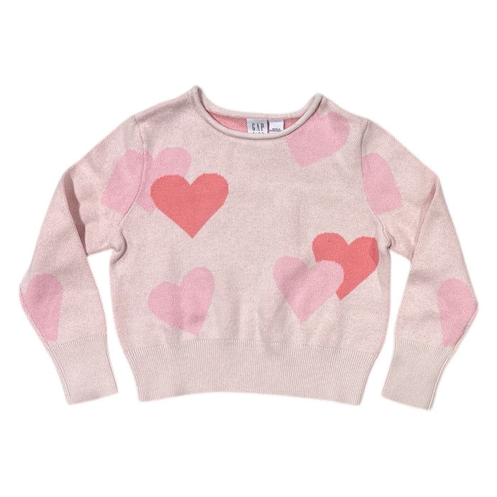 Gap Girl's Relaxed Fit 100% Cotton Long Sleeve Spring Sweater