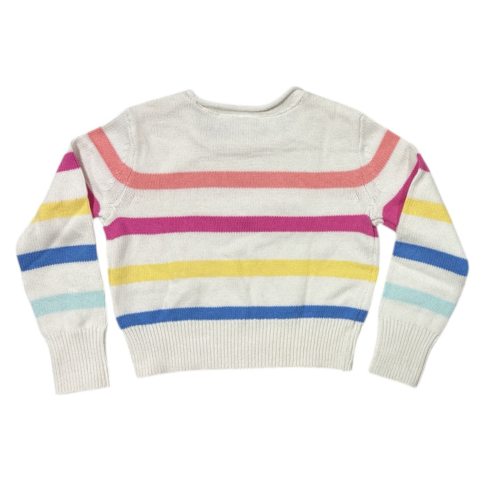 Gap Girl's Relaxed Fit 100% Cotton Long Sleeve Spring Sweater