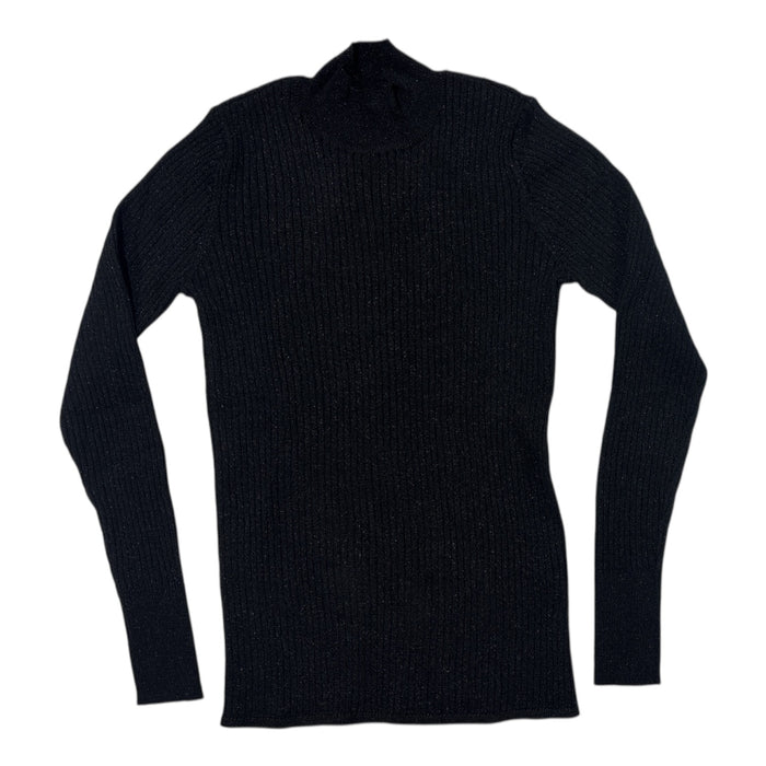 Draper James Women's Lightweight Shimmer Regular Fit Mock Neck Sweater