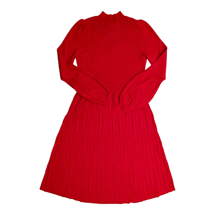 Draper James Women's Long Sleeve Mock Neck Midi Sweater Dress