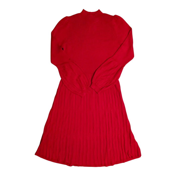 Draper James Women's Long Sleeve Mock Neck Midi Sweater Dress