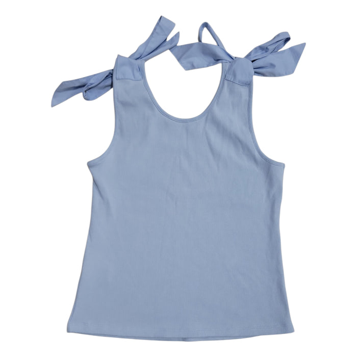 French Connection Women's Soft Flattering Fit Scoop Neck Bow Tank Top