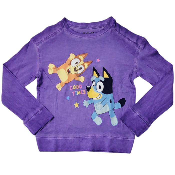 Character Girls Long Sleeve Soft Graphic Tee Pullover