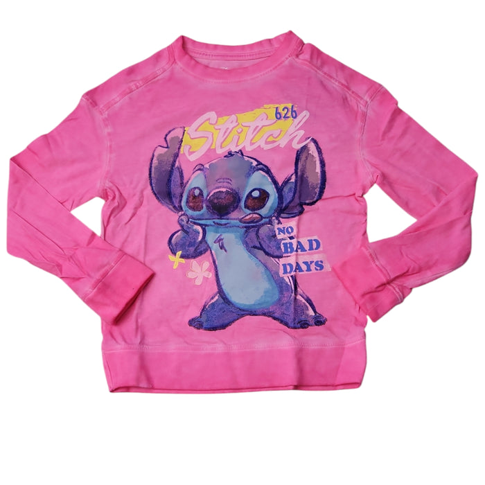 Character Girls Long Sleeve Soft Graphic Tee Pullover