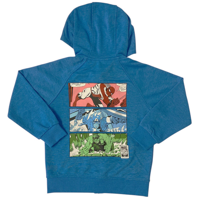 Character Boys Lightweight Full Zip Hooded French Terry Jacket