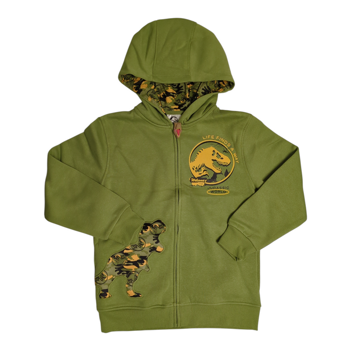 Licensed Character Boy's Full Zip Fleece Jacket with Character Zip Slider