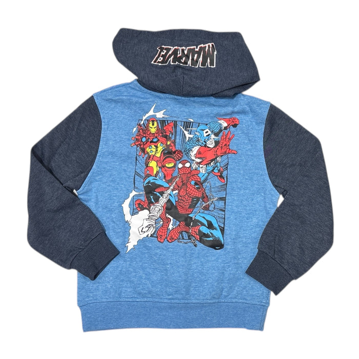 Licensed Character Boy's Full Zip Fleece Jacket with Character Zip Slider