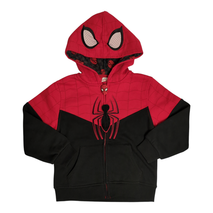 Licensed Character Boy's Full Zip Fleece Jacket with Character Zip Slider