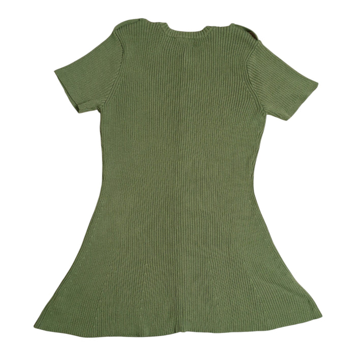 French Connection Women's Short Sleeve Mini Scoop Neck Sweater Dress