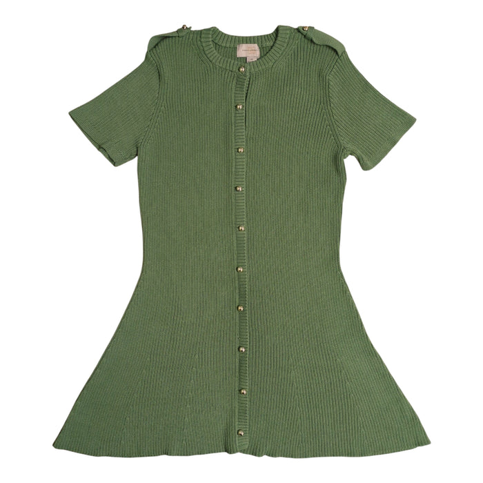 French Connection Women's Short Sleeve Mini Scoop Neck Sweater Dress