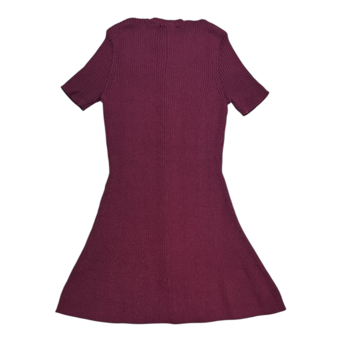 French Connection Women's Short Sleeve Mini Scoop Neck Sweater Dress