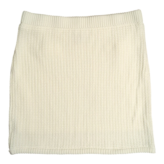 French Connection Women's Knit Textured Mini Sweater Skirt