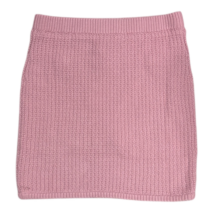 French Connection Women's Knit Textured Mini Sweater Skirt