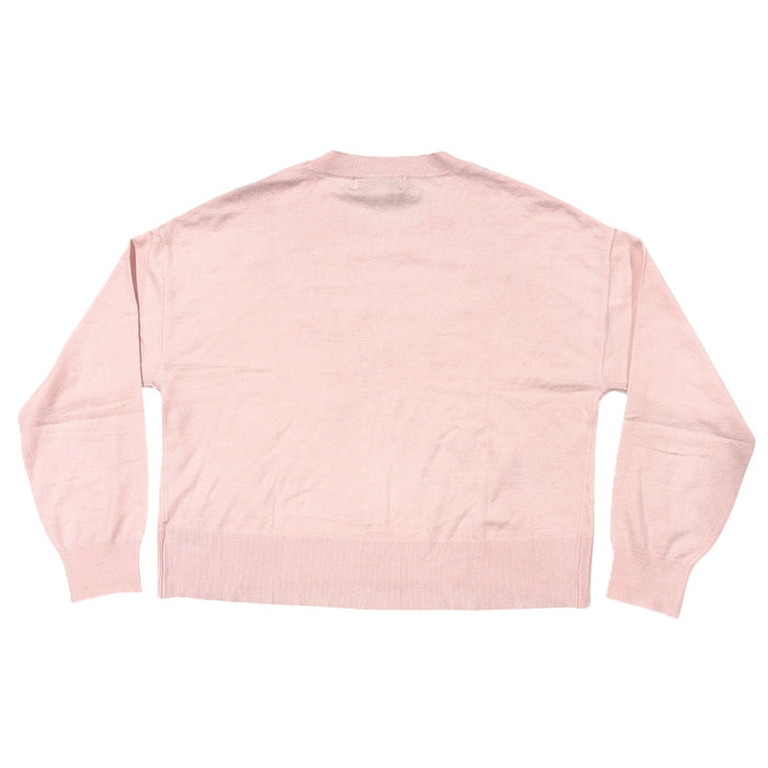Bridgerton Women's Lace Bow Lightweight Regular Fit Crew Neck Sweater