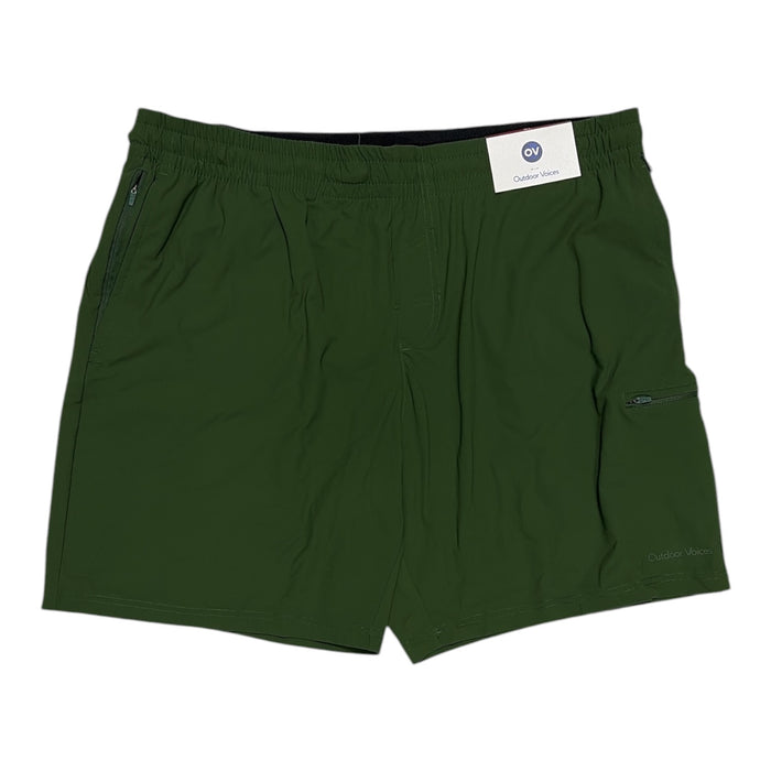 Outdoor Voices Men's Classic Fit Moisture Wicking 3 Pocket HiFlex Shorts
