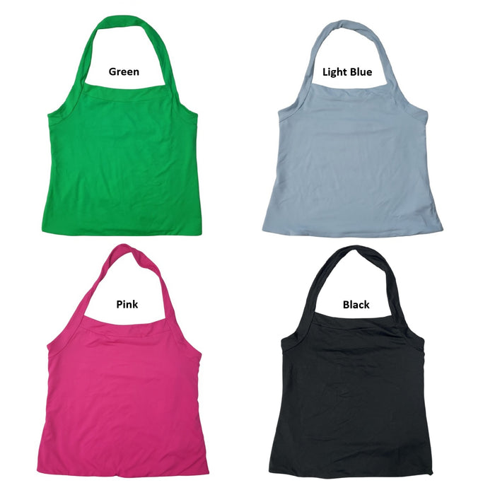 Edited by Remi Bader Women's Stretch Fitted Halter Top