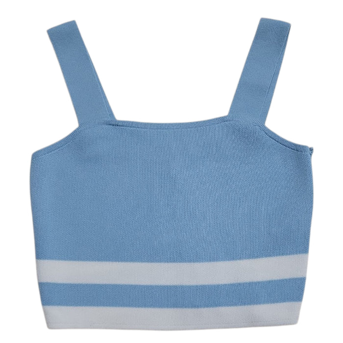 Edited By Remi Bader Women's Cropped Soft Stretch Knit Tank Top