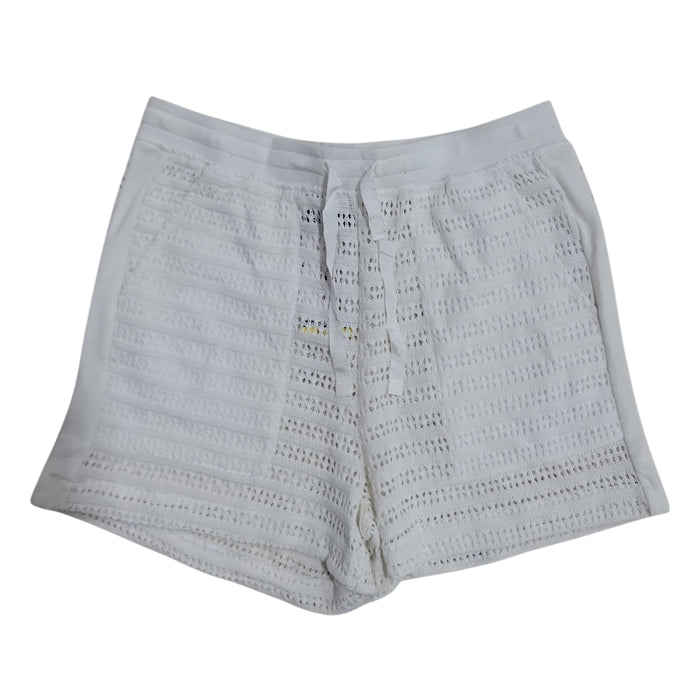 Edited By Remi Bader Women's Soft Woven High Waist Crochet Short