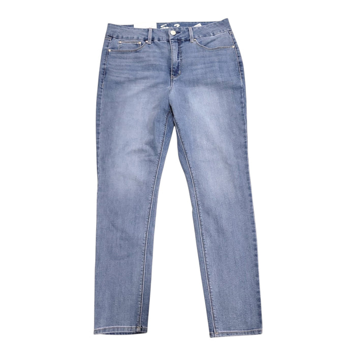 Seven7 Women's Tummyless High Rise Comfortable Stretch Skinny Jean